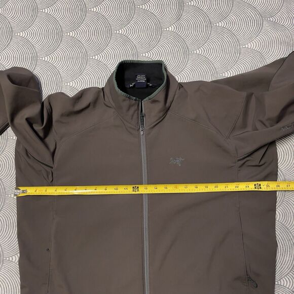 Arc’teryx Herren Soft Shell Full Zip Jacket Brown Men XL GUC Read* - Picture 9 of 12